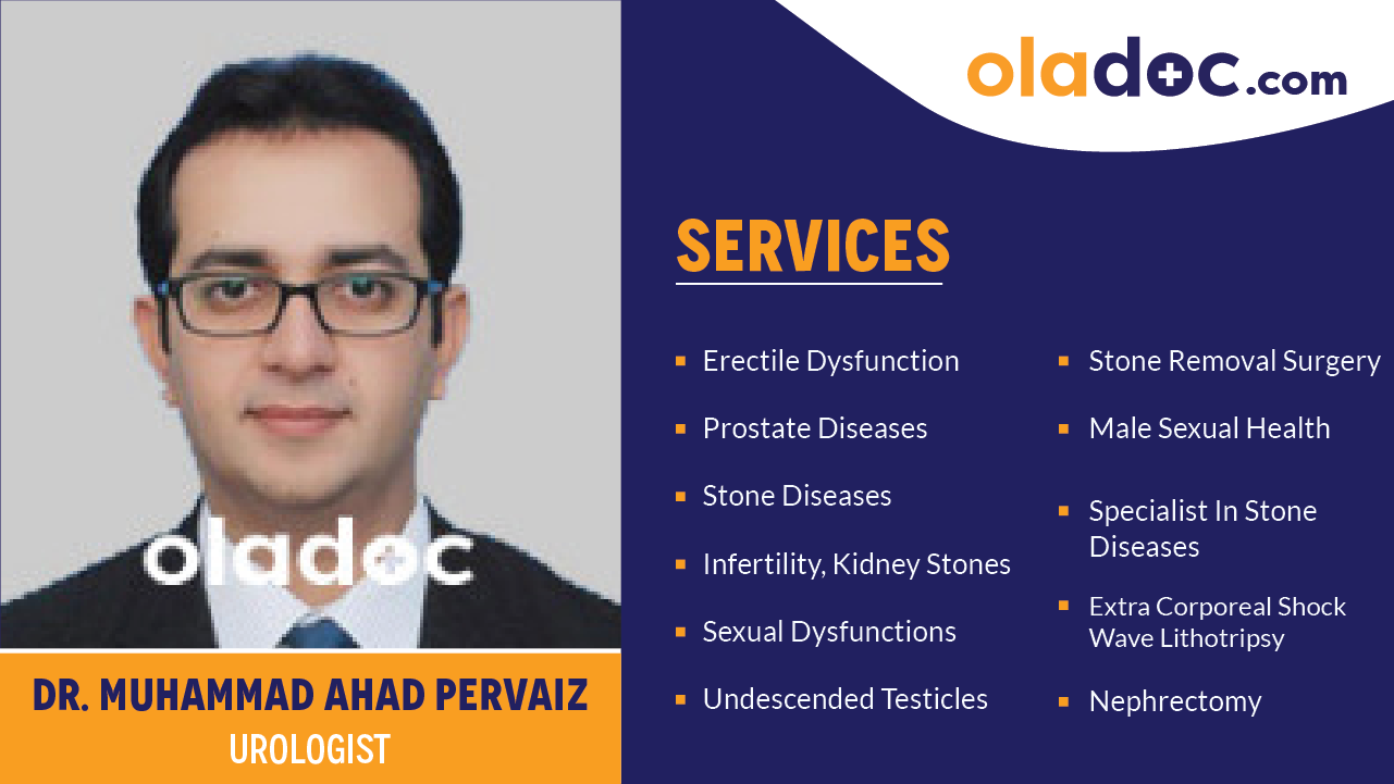 Services provided by Dr.Muhammad Ahad Pervaiz
